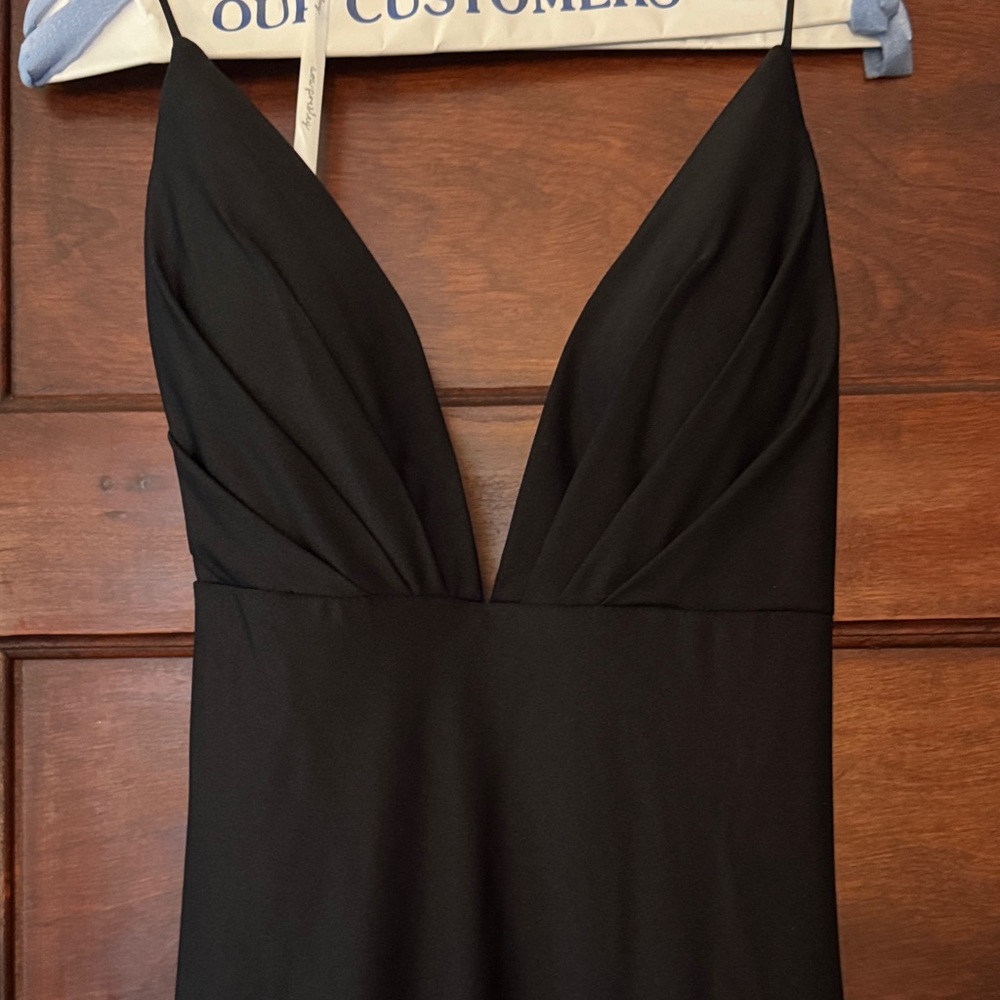 Sophisticated Black Prom Dress